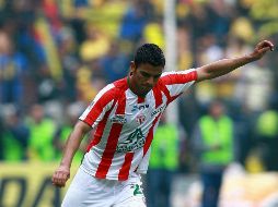 Luis García, jugador del Necaxa. MEXSPORT  /