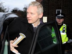 Julian Assange dice no darle mucha importancia a las amenazas de muerte que recibe. REUTERS  /