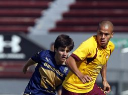 Pumas y Tecos se enfrentaron en partido amistoso. MEXSPORT  /