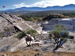 Diversos trabajos de exploración, restauración y limpieza de edificaciones de zonas arqueológicas del país. EL UNIVERSAL  /