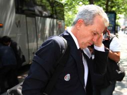 Javier Aguirre en su regreso del Mundial de Sudáfrica 2010. MEXSPORT  /