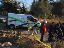 El cuerpo de José Jiménez fue encontrado por una persona que caminaba por el lugar y lo reportó a las autoridades. O. RUVALCABA  /