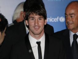 El argentino Leonel Messi durante la cena de gala de la Fundación Leo Messi. EFE  /