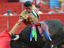 Foto de acción de la octava corrida de la Temporada Grande 2010, el 26 de diciembre. EFE  /