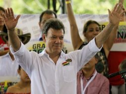 Las personas que están secuestradas son la principal preocupación del presidente Juan Manuel Santos. EFE  /