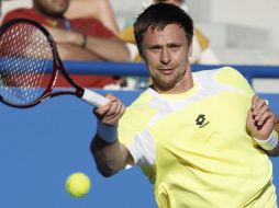 El tenista sueco consiguió el tercer lugar del torneo de exhibición frente a Berdych. REUTERS  /