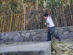 En colonias como Santa Cecilia, Insurgentes y San Juan Bosco se encuentran las banquetas más deterioradas. A. GARCÍA  /