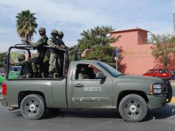 A raíz de los últimos ataques contra instalaciones estratégicas, el Ejército ha reforzado los patrullajes. EL UNIVERSAL  /