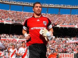 Juan Pablo Carrizo, portero de River Plate. ESPECIAL  /