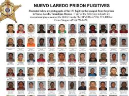 La Oficina del Sheriff del Condado de Webb difunde la información en su página web. ESPECIAL  /