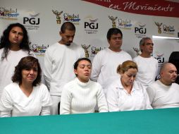 La Procuraduría capitalina detuvo a nueve secuestradores de la banda denominada ''Aztlán''. EL UNIVERSAL  /