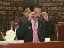 El presidente de la Mesa Directiva del Congreso local, Jesús Casillas Romero. ARCHIVO  /