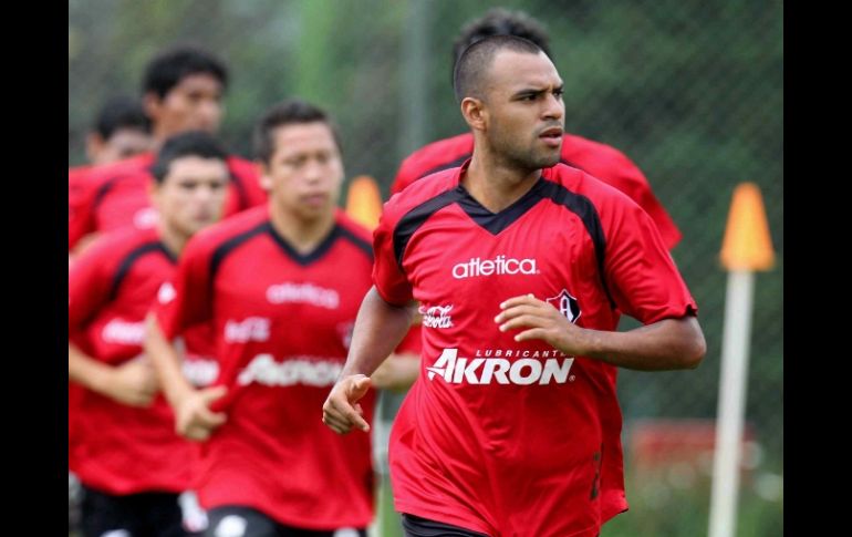 El jugador del Atlas Pacheco asegura sentirse bien para poder jugar un buen torneo. MEXSPORT  /