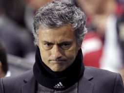 Mourinho salió molesto ante la derrota en contra del Levante. EFE  /