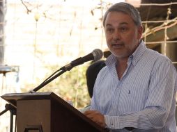 El gobernador, Emilio González Márquez, reanudó esta mañana sus activdades con una gira por Atotonilco. M. FREYRIA  /