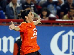 Damián Manso, de Chiapas, es el autor del único gol del partido. MEXSPORT  /