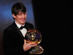 Todos los nominados durante la ceremonia de premiación del Balón de Oro. AFP  /