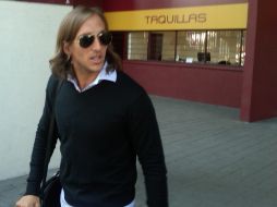 Luis Zubeldía estuvo presente en el partido amistoso de Estudiantes Tecos. R. VELÁZQUEZ  /