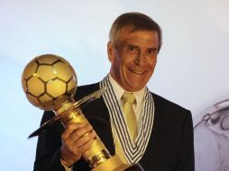 El entrenador uruguayo brilló en el Mundial y llevó a su selección hasta semifinales. AFP  /