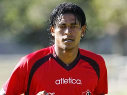 Carlo Costly, delantero hondureño que llegó como refuerzo de Atlas para este torneo. E. PACHECO  /