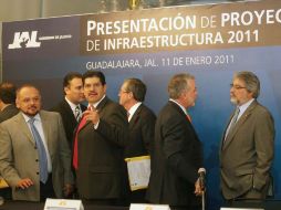 Ayer se anunciaron las obras que se ejecutarán a lo largo de este año. A. CAMACHO  /