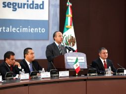 En ocasiones anteriores Calderón se ha reunido con líderes poíticos, religiosos y miembros de la sociedad civil. EL UNIVERSAL  /