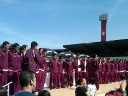 La directiva de Estudiantes Tecos presentó al plantel a los alumnos de la UAG. R. VELÁZQUEZ  /