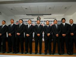 'Chepo' de la Torre y el cuerpo técnico que lo auxiliará en el proyecto del que es responsable. MEXSPORT  /