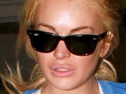 Lohan lució aspecto natural y labios gruesos. ESPECIAL  /
