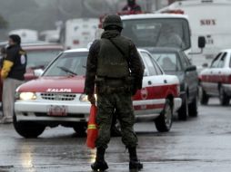 Los soldados atendían una denuncia ciudadana cuando fueron agredidos. EFE  /