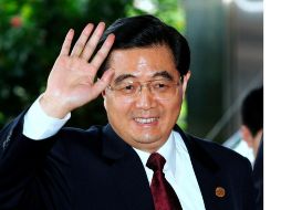 Hu Jintao, presidente de China, visitará EStados Unidos. REUTERS  /