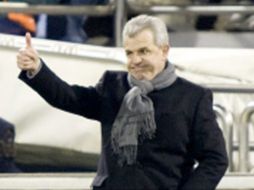Javier Aguirre consiguió su segunda victoria con el Zaragoza. ARCHIVO  /