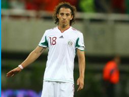 El jugador mexicano Andrés Guardado en un partido con el Tri. MEXSPORT  /