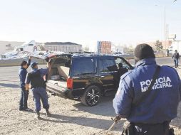 El operativo de ayer se montó sobre Periférico, aunque pretenden alternar horarios y puntos de las volantas de seguridad. E. PACHECO  /