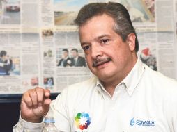 Raúl Antonio Iglesias, delegado regional de la Conagua. A. GARCÍA  /