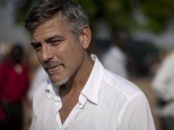 El actor ha realizado viajes frecuentes a Sudán. AP  /