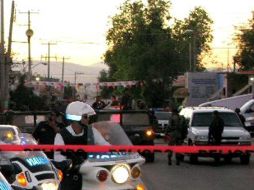 Los atacantes llegaron en cuatro camionetas de reciente modelo y empezaron a disparar con armas largas. ARCHIVO  /