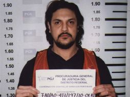 Imagen de la ficha policial de José Jorge Balderas Garza. NTX  /