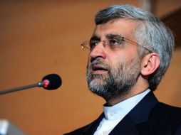 Said Jalili, jefe negociador nuclear de Irán, luego del diálogo del grupo 5+1 con Irán. AFP  /