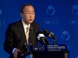 Ban Ki-moon acusado de ser poco duro con países como China. ARCHIVO  /