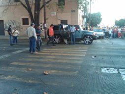Una familia fue atacada cuando estaba a bordo de su camioneta. M. PATIÑO  /
