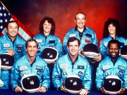Fotografía de la tripulación del Challenger antes de su misión fallida. AP  /