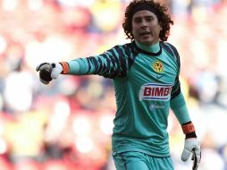 El guardameta del conjunto de Coapa durante el torneo Clausura 2011.  MEXSPORT  /