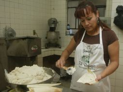 El relleno de los tamales puede ser de cualquier tipo de guisado o carne. E.FLORES  /