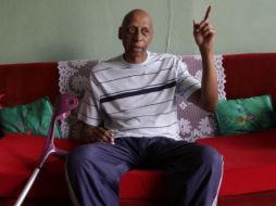 Fariñas,  durante una entrevista con The Associated Press en su casa de Santa Clara, Cuba. AP  /