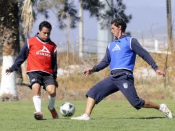 Los Gallos Blancos cumplen con una sesión de entrenamientos. NOTIMEX  /