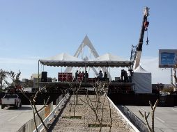 El inicio del concierto ''Pásalo tú primero'' inició en punto de las 17:45 horas. A.HINOSA  /