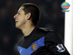 Javier Hernández anotó ayer su cuarto gol en el 2011. EFE  /