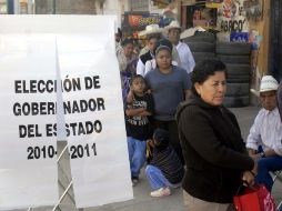 El Instituto Electoral del Estado de Guerrero (IEEG) apertura esta mañana las casillas para la elección de gobernador. NTX  /
