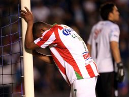 Luego de la derrota ante Gallos Blancos, el Necaxa se hunde en la tabla porcentual. MEXSPORT  /